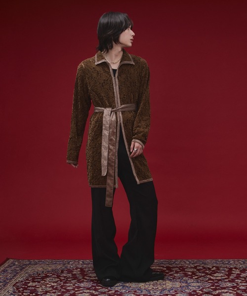 Ellno Loset(エルノロゼット)の「【SEME】side lace slim flare pants(スラックス・メンズ・ブラック・LARGE/MEDIUM/SMALL)」の6枚目の写真