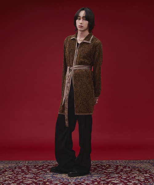 Ellno Loset(エルノロゼット)の「【SEME】side lace slim flare pants(スラックス・メンズ・ブラック・LARGE/MEDIUM/SMALL)」の7枚目の写真