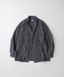 WHAGI（ワギ）の「Vintage Alpa Field Jacket (Vintage Charcoal)（ミリタリージャケット）」