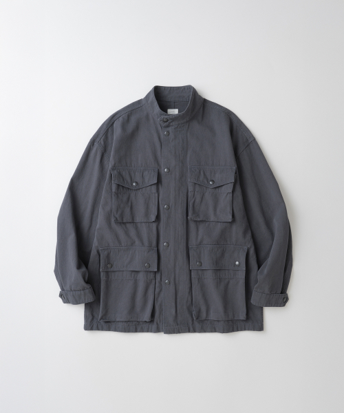 WHAGI(ワギ)の「Vintage Alpa Field Jacket (Vintage Charcoal)(ミリタリージャケット・メンズ・その他・MEDIUM/LARGE/SMALL)」の2枚目の写真