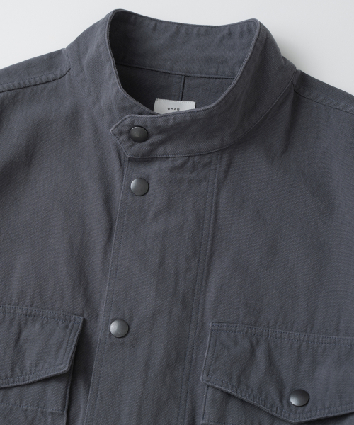 WHAGI(ワギ)の「Vintage Alpa Field Jacket (Vintage Charcoal)(ミリタリージャケット・メンズ・その他・MEDIUM/LARGE/SMALL)」の4枚目の写真