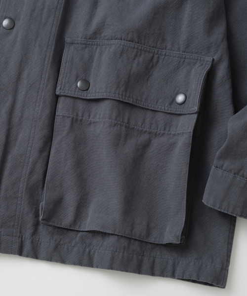 WHAGI(ワギ)の「Vintage Alpa Field Jacket (Vintage Charcoal)(ミリタリージャケット・メンズ・その他・MEDIUM/LARGE/SMALL)」の6枚目の写真