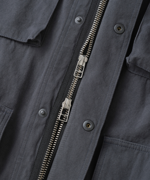 WHAGI(ワギ)の「Vintage Alpa Field Jacket (Vintage Charcoal)(ミリタリージャケット・メンズ・その他・MEDIUM/LARGE/SMALL)」の8枚目の写真