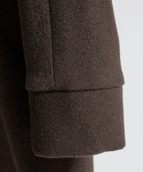 ABAHOUSE(アバハウス)の「【TICCA/ティッカ】別注 ウール テントコート / チェスターコート(チェスターコート・メンズ・ブラック系その他/ブラウン・フリー)」の7枚目の写真