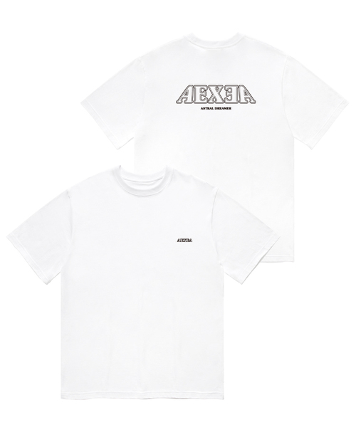 AEXEA(アクシー)の「アストラル 半袖Tシャツ F05BRD_ABX11062(Tシャツ/カットソー・メンズ・ブラック/グレー系その他/ブルー/ホワイト・S/XL/L/M)」の2枚目の写真