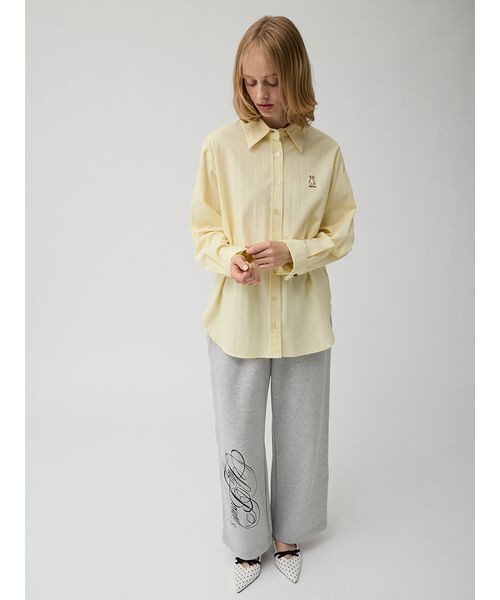 LILY BROWN(リリーブラウン)の「スクリプトスウェットパンツ(その他パンツ・レディース・ネイビー/グレー/レッド・F)」の11枚目の写真