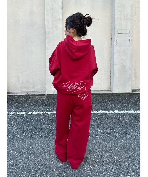 LILY BROWN(リリーブラウン)の「スクリプトスウェットパンツ(その他パンツ・レディース・ネイビー/グレー/レッド・F)」の21枚目の写真