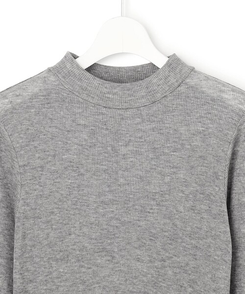 23区 L(ニジュウサンクオオキイサイズ)の「ベロアキャミ ツインセット トップス(Tシャツ/カットソー・レディース・ライトグレー系/ブラック系・44/46/48)」の11枚目の写真