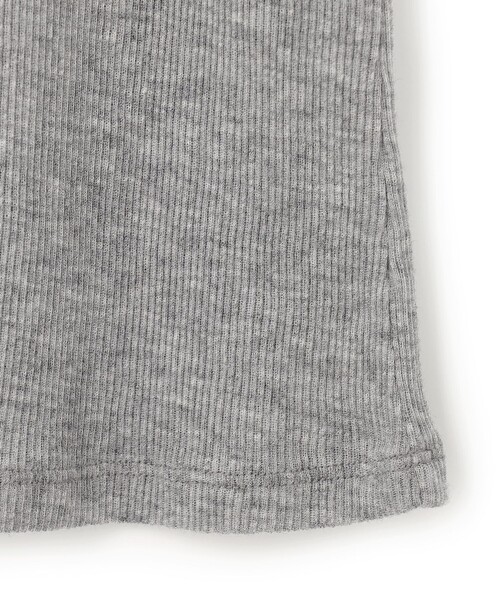 23区 L(ニジュウサンクオオキイサイズ)の「ベロアキャミ ツインセット トップス(Tシャツ/カットソー・レディース・ライトグレー系/ブラック系・44/46/48)」の12枚目の写真