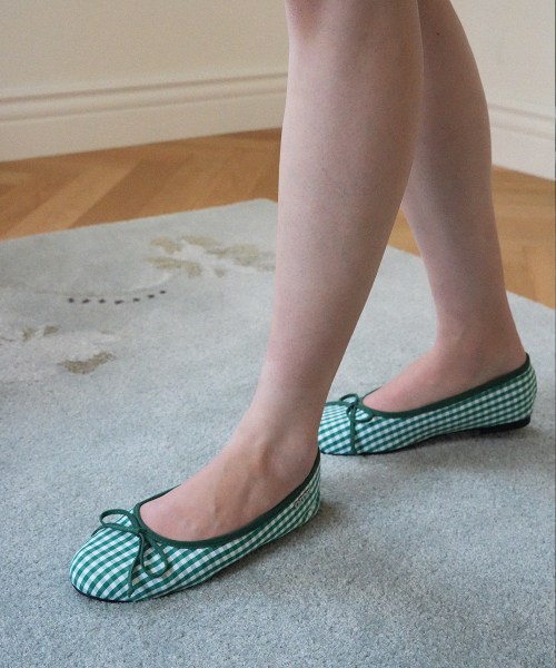 OMNIPOTENT(オムニポテント)の「(226) omn Picnic Flat shoes _4colors(バレエシューズ・レディース・ブラック/レッド/ブルー/グリーン・23cm/23.5cm/24cm/24.5cm/25cm)」の5枚目の写真