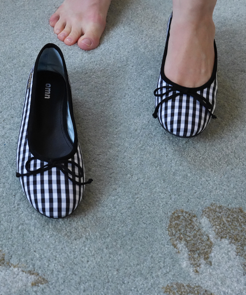 OMNIPOTENT(オムニポテント)の「(226) omn Picnic Flat shoes _4colors(バレエシューズ・レディース・ブラック/レッド/ブルー/グリーン・23cm/23.5cm/24cm/24.5cm/25cm)」の6枚目の写真