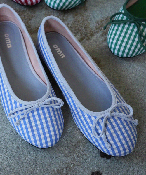 OMNIPOTENT(オムニポテント)の「(226) omn Picnic Flat shoes _4colors(バレエシューズ・レディース・ブラック/レッド/ブルー/グリーン・23cm/23.5cm/24cm/24.5cm/25cm)」の8枚目の写真