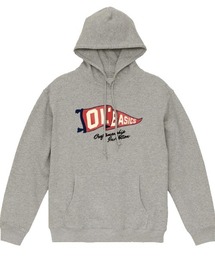Ol' Basics（オール・ベーシックス） プルパーカー スウェット フラッグイラスト ロゴ プリント 裏毛 トップス レディース ユニセックス