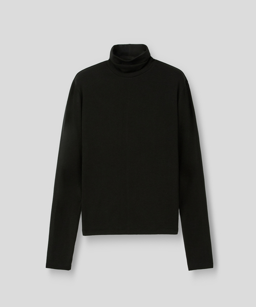 MMIC(エムエムアイシー)の「レイヤードベースタートルネック(4色)(Tシャツ/カットソー・メンズ・チャコールグレー/ライトグレー/ブラック/アイボリー・MEDIUM/LARGE/X-LARGE)」の1枚目の写真