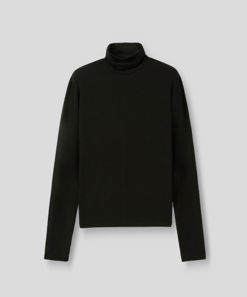 MMIC(エムエムアイシー)の「レイヤードベースタートルネック(4色)(Tシャツ/カットソー・メンズ・チャコールグレー/ライトグレー/ブラック/アイボリー・MEDIUM/LARGE/X-LARGE)」の9枚目の写真