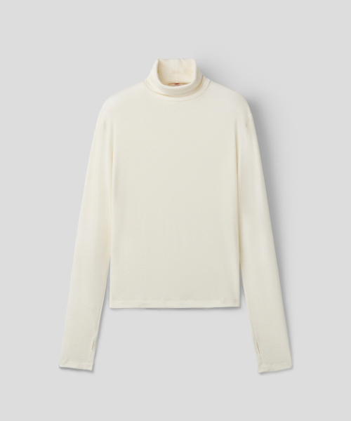 MMIC(エムエムアイシー)の「レイヤードベースタートルネック(4色)(Tシャツ/カットソー・メンズ・チャコールグレー/ライトグレー/ブラック/アイボリー・MEDIUM/LARGE/X-LARGE)」の11枚目の写真