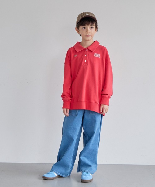 UNIVERSAL OVERALL（ユニバーサルオーバーオール）の「【UNIVERSAL OVERALL】別注チェック6パネルCAP(KIDS)（キャップ・キッズ・ブラウン/ブルー/チャコール・FREE）」の4枚目の写真