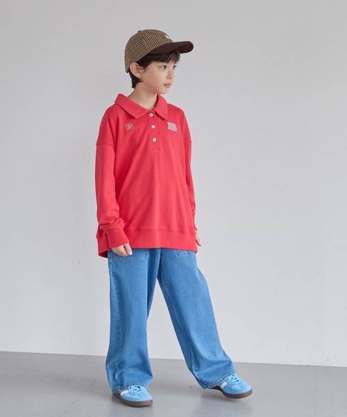 UNIVERSAL OVERALL（ユニバーサルオーバーオール）の「【UNIVERSAL OVERALL】別注チェック6パネルCAP(KIDS)（キャップ・キッズ・ブラウン/ブルー/チャコール・FREE）」の5枚目の写真