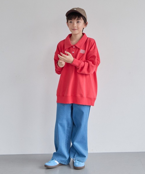 UNIVERSAL OVERALL（ユニバーサルオーバーオール）の「【UNIVERSAL OVERALL】別注チェック6パネルCAP(KIDS)（キャップ・キッズ・ブラウン/ブルー/チャコール・FREE）」の6枚目の写真