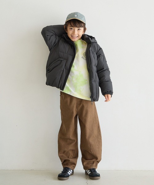 UNIVERSAL OVERALL（ユニバーサルオーバーオール）の「【UNIVERSAL OVERALL】別注チェック6パネルCAP(KIDS)（キャップ・キッズ・ブラウン/ブルー/チャコール・FREE）」の9枚目の写真