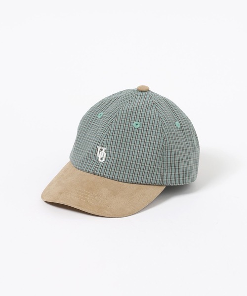 UNIVERSAL OVERALL（ユニバーサルオーバーオール）の「【UNIVERSAL OVERALL】別注チェック6パネルCAP(KIDS)（キャップ・キッズ・ブラウン/ブルー/チャコール・FREE）」の19枚目の写真