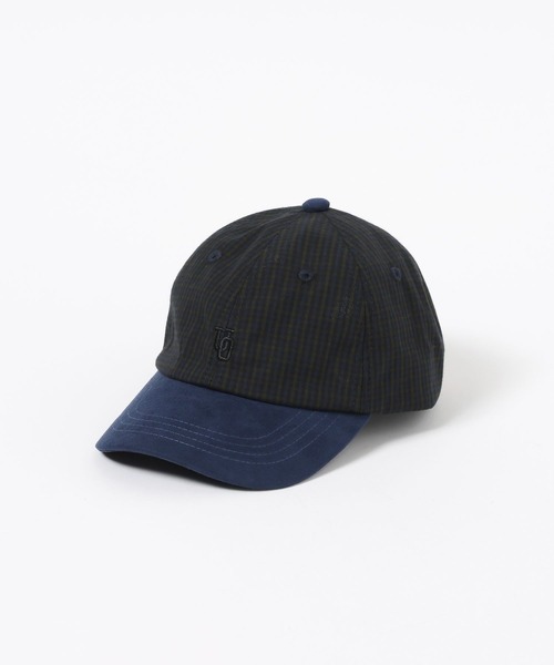 UNIVERSAL OVERALL（ユニバーサルオーバーオール）の「【UNIVERSAL OVERALL】別注チェック6パネルCAP(KIDS)（キャップ・キッズ・ブラウン/ブルー/チャコール・FREE）」の20枚目の写真