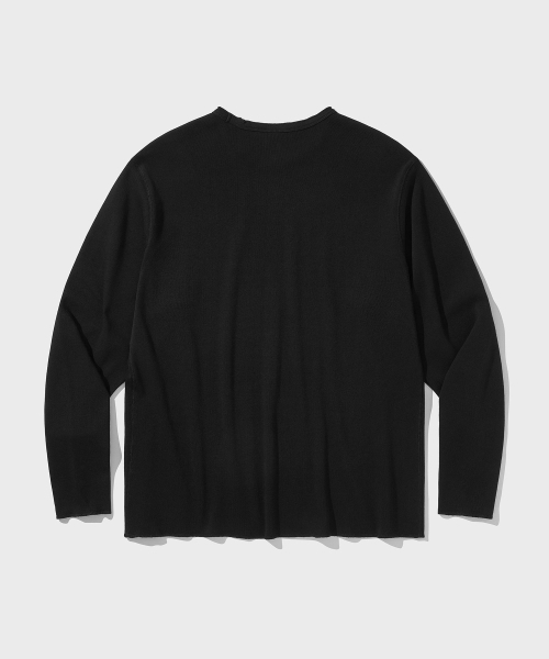 VDR（ブイディアール）の「ROUGH クルーネック [ブラック]（Tシャツ/カットソー・メンズ・その他・LARGE/MEDIUM/X-LARGE）」の2枚目の写真