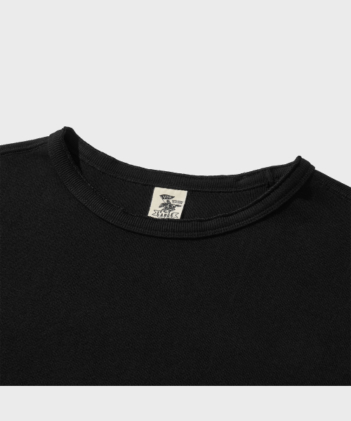 VDR（ブイディアール）の「ROUGH クルーネック [ブラック]（Tシャツ/カットソー・メンズ・その他・LARGE/MEDIUM/X-LARGE）」の3枚目の写真