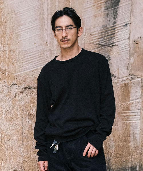 VDR（ブイディアール）の「ROUGH クルーネック [ブラック]（Tシャツ/カットソー・メンズ・その他・LARGE/MEDIUM/X-LARGE）」の5枚目の写真