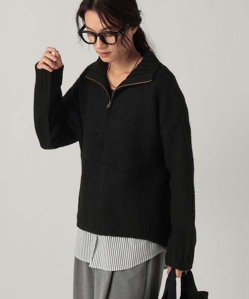 Elura(エルーラ)の「ジンジャーモイスト裾レイヤー/1075329(Tシャツ/カットソー・レディース・ホワイト系その他/ブラック/ホワイト・FREE)」の17枚目の写真