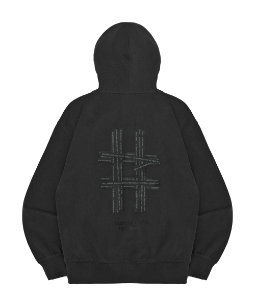 BEENTRILL（ビントリル）の「URBAN ニットライクジップアップフード（チャコール）（ジャージ・レディース・その他・SMALL/MEDIUM/LARGE/X-LARGE）」の2枚目の写真