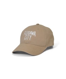 FUJISAWA CITY LOVE（フジサワシティラブ）の「FUJISAWA CITY LOVE フジサワシティラブ - キッズ ボールキャップ【KIDS FUJISAWA CITY LOGO DAD HAT KHAKI カーキ】（キャップ）」