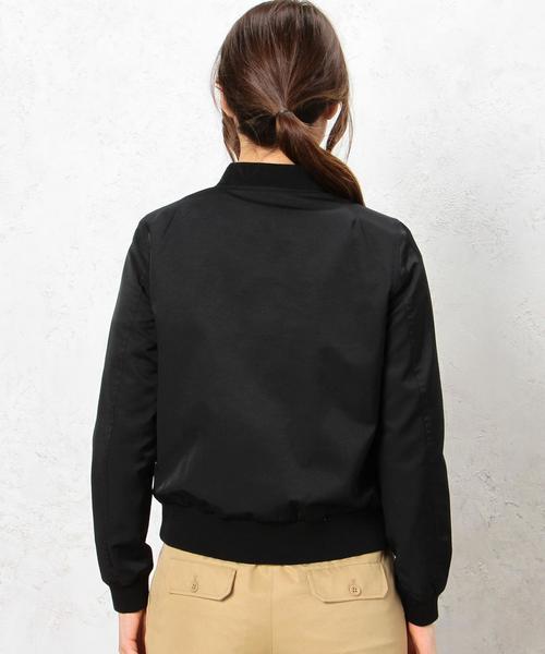 green label relaxing(グリーンレーベルリラクシング)の「◆CB C/P HandWash MA-1 ブルゾン ◆(MA-1・レディース・オリーブ/ネイビー・34/38/40/42/44/36)」の15枚目の写真