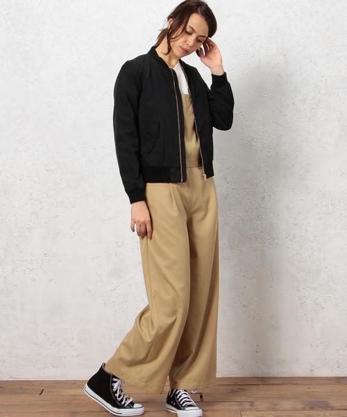 green label relaxing(グリーンレーベルリラクシング)の「◆CB C/P HandWash MA-1 ブルゾン ◆(MA-1・レディース・オリーブ/ネイビー・34/38/40/42/44/36)」の3枚目の写真