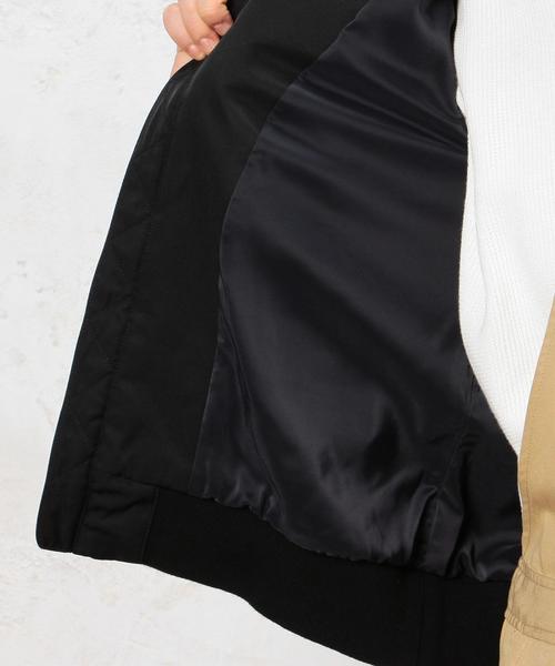 green label relaxing(グリーンレーベルリラクシング)の「◆CB C/P HandWash MA-1 ブルゾン ◆(MA-1・レディース・オリーブ/ネイビー・34/38/40/42/44/36)」の6枚目の写真