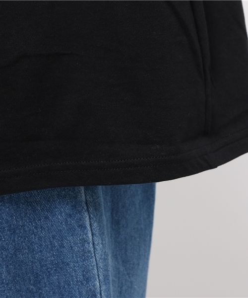 PUNYUS(プニュズ)の「フェイスTシャツ(Tシャツ/カットソー・レディース・ホワイト/ブラック/ライトピンク・4/3)」の9枚目の写真