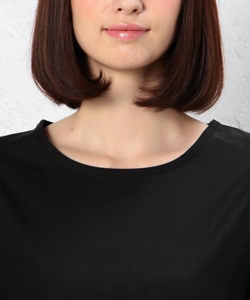 green label relaxing（グリーンレーベルリラクシング）の「CB ソデLACE ムジ PO ブラウス（シャツ/ブラウス・レディース・オフホワイト/ブラック・FREE）」の7枚目の写真