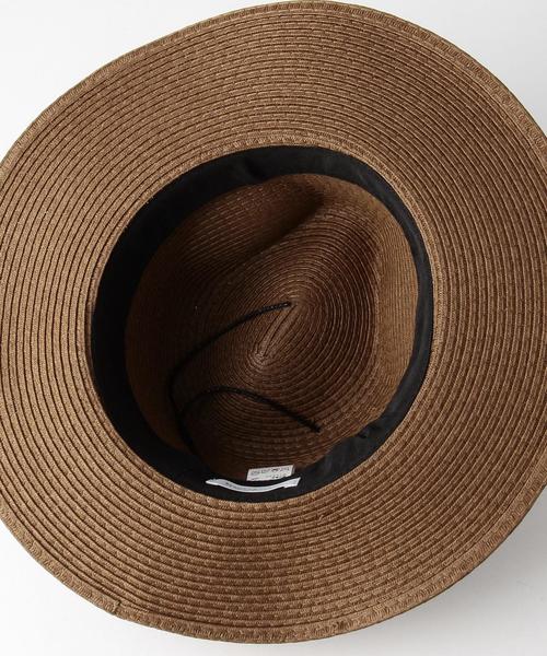 BEAUTY&YOUTH UNITED ARROWS（ビューティーアンドユースユナイテッドアローズ）の「BY ペーパーリボンビックハット◆（ハット・レディース・ブラック/ベージュ/ダークブラウン・FREE）」の8枚目の写真