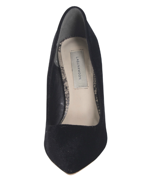 LAGUNAMOON（ラグナムーン）の「LADYベロアパンプス（パンプス・レディース・ベージュ/ブラック/ボルドー・X-SMALL/SMALL/MEDIUM）」の8枚目の写真