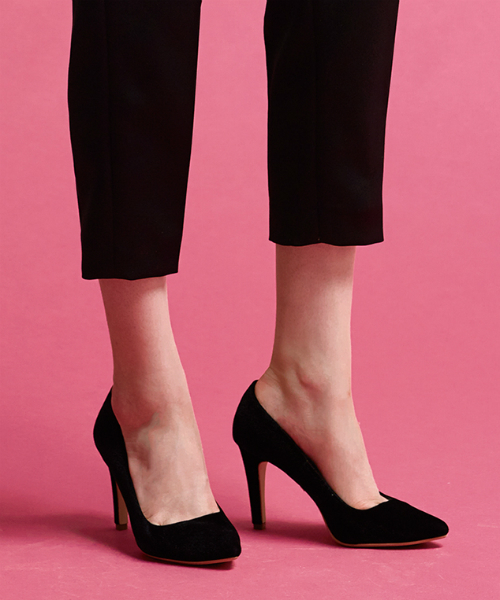 LAGUNAMOON（ラグナムーン）の「LADYベロアパンプス（パンプス・レディース・ベージュ/ブラック/ボルドー・X-SMALL/SMALL/MEDIUM）」の12枚目の写真