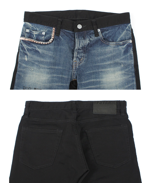 ヒステリック SP加工 TYPE LOGO pt Sデニムスリムパンツ 28 ヒステリック SP加工 TYPE LOGO pt Sデニムスリムパンツ 28