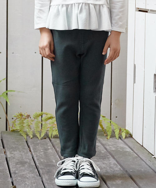 green label relaxing（グリーンレーベルリラクシング）の「【KIDS】 フライスパンツ フルレングス（その他パンツ・キッズ・レッド/ネイビー/ブラック/イエロー/ダークグレー/ライトブルー/グレー/ターコイズブルー/オリーブ/マスタード/ワインレッド/シャーベット/ライラック/ライム/ロイヤルブルー/ダークグリーン/コバルトブルー/モカ/オレンジ系その他・115/105/125/95/135）」の4枚目の写真