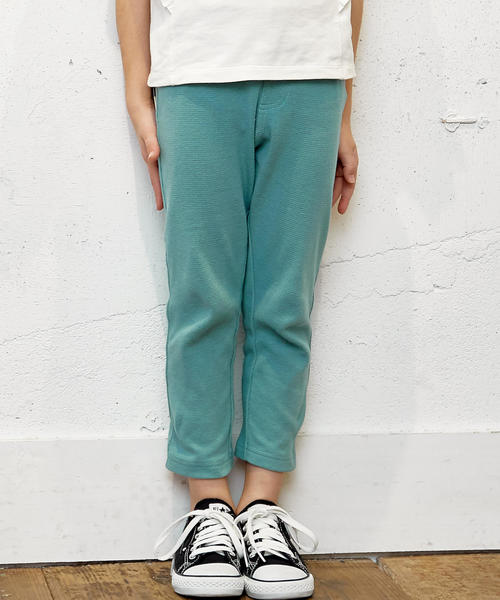 green label relaxing（グリーンレーベルリラクシング）の「【KIDS】 フライスパンツ フルレングス（その他パンツ・キッズ・レッド/ネイビー/ブラック/イエロー/ダークグレー/ライトブルー/グレー/ターコイズブルー/オリーブ/マスタード/ワインレッド/シャーベット/ライラック/ライム/ロイヤルブルー/ダークグリーン/コバルトブルー/モカ/オレンジ系その他・115/105/125/95/135）」の8枚目の写真