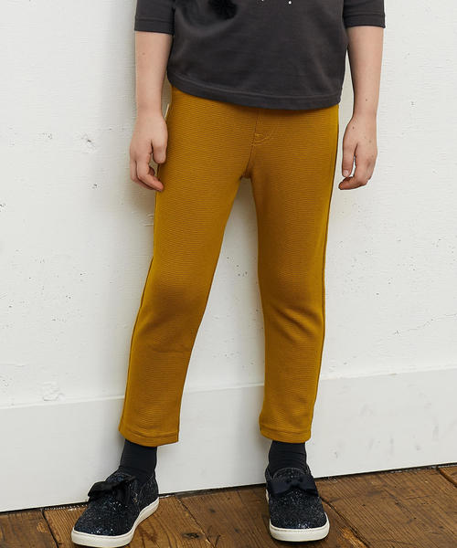 green label relaxing（グリーンレーベルリラクシング）の「【KIDS】 フライスパンツ フルレングス（その他パンツ・キッズ・レッド/ネイビー/ブラック/イエロー/ダークグレー/ライトブルー/グレー/ターコイズブルー/オリーブ/マスタード/ワインレッド/シャーベット/ライラック/ライム/ロイヤルブルー/ダークグリーン/コバルトブルー/モカ/オレンジ系その他・115/105/125/95/135）」の15枚目の写真