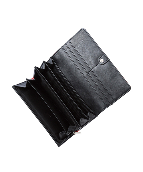 にゃー（ニャー）の「にゃーウォレット（財布・レディース・ブラック/レッド・FREE）」の6枚目の写真