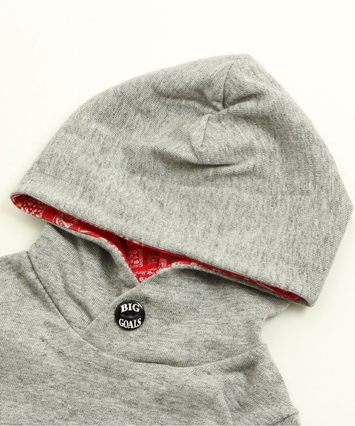 F.O.KIDS(エフオーキッズ)の「スケーターレイヤードパーカー(パーカー・キッズ・ネイビー/レッド/グレー・120/100/110/130/140/80/90/95)」の13枚目の写真