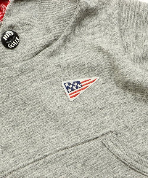 F.O.KIDS(エフオーキッズ)の「スケーターレイヤードパーカー(パーカー・キッズ・ネイビー/レッド/グレー・120/100/110/130/140/80/90/95)」の20枚目の写真