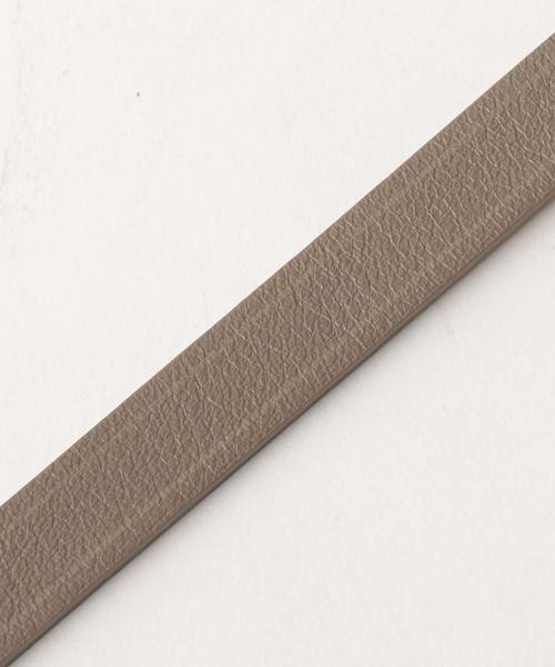 MAISON BOINET（メゾンボワネ）の「MAISON BOINET レザー ワイド Wベルト ブレス / メゾンボワネ / レザーブレス（ブレスレット・レディース・グレー/ベージュ・フリー）」の10枚目の写真