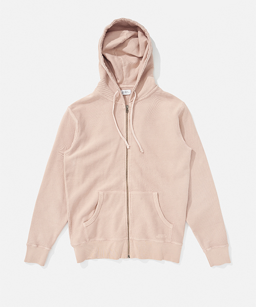 Saturdays NYC（サタデーズ ニューヨークシティ ）の「JP Zip-Up Hooded Sweatshirt（パーカー・メンズ・ピンク/ブルー系その他/グレー・X-SMALL/M/S/L/X-LARGE）」の3枚目の写真