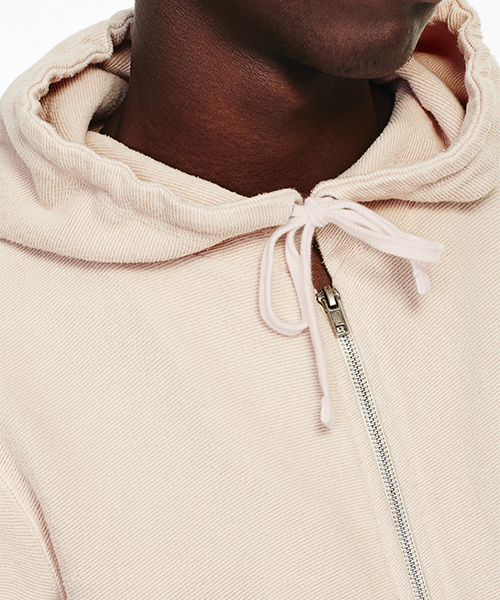 Saturdays NYC（サタデーズ ニューヨークシティ ）の「JP Zip-Up Hooded Sweatshirt（パーカー・メンズ・ピンク/ブルー系その他/グレー・X-SMALL/M/S/L/X-LARGE）」の9枚目の写真